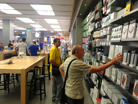 bild 3-1 Apple Store i Rom, Porta Di Roma
