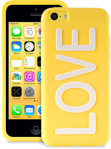 Skal iPhone 5C Puro Night Cover Love