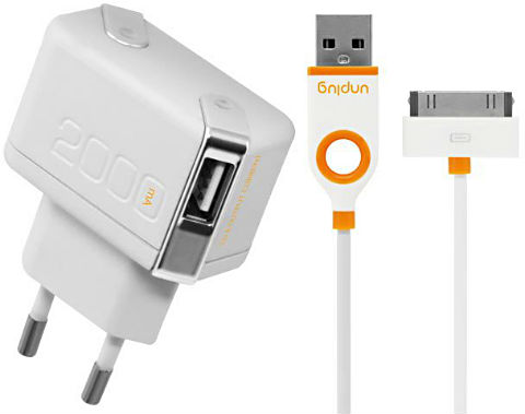 Ladda iPhone och iPad samtidigt i ett uttag